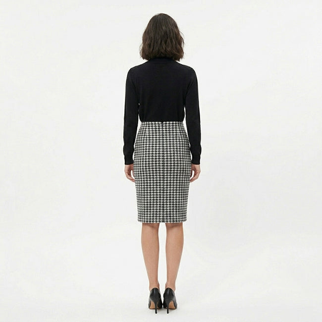 Women’s Blend Plaid Mini Skirt