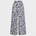 Women's Wide-Leg  Bohemian Floral Pants