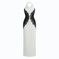 Women's  Maxi Halter Neck Backless Style Dress