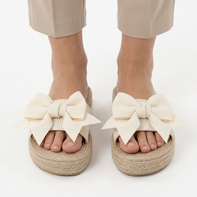 Women's  Flower Bow Sandals
