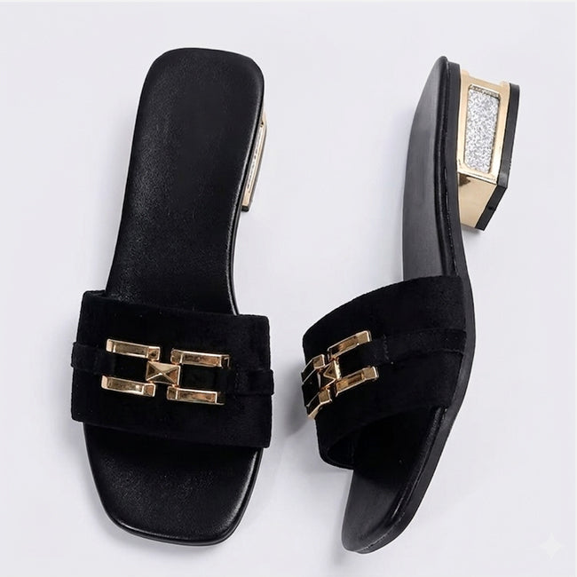 Women's Summer Buckle Flat Sandals