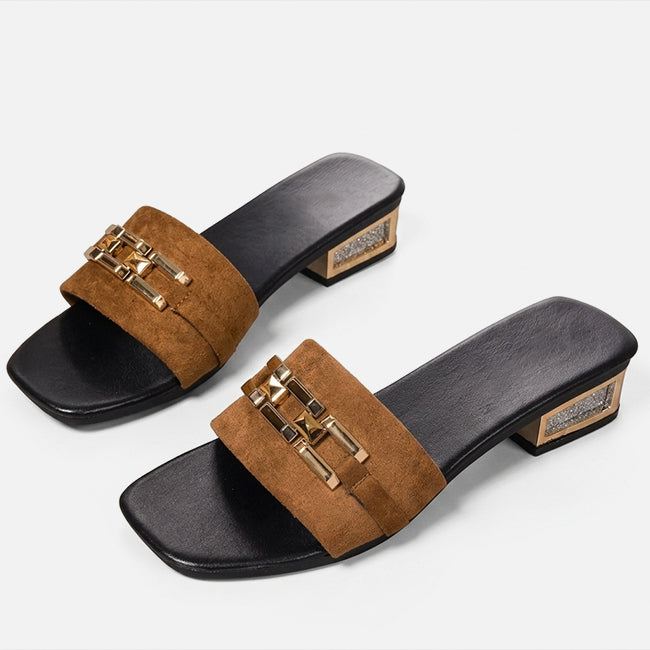 Women's Summer Buckle Flat Sandals