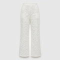 Women's Wide Leg Jacquard Pants