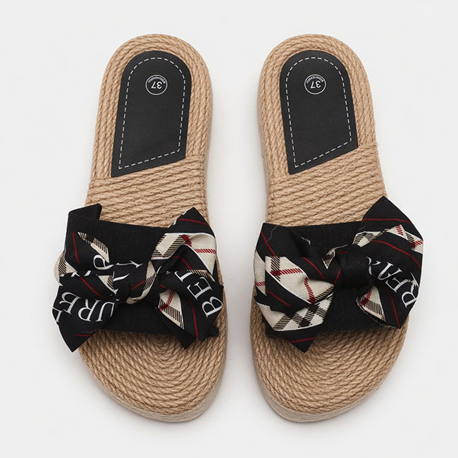 Women's Diamond Bow Sandals