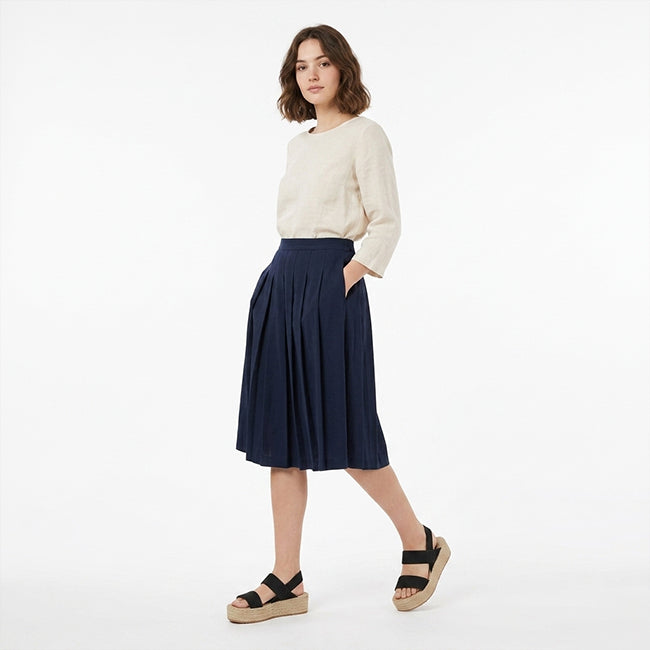Women's Minimalist Slingback Wedge Sandals