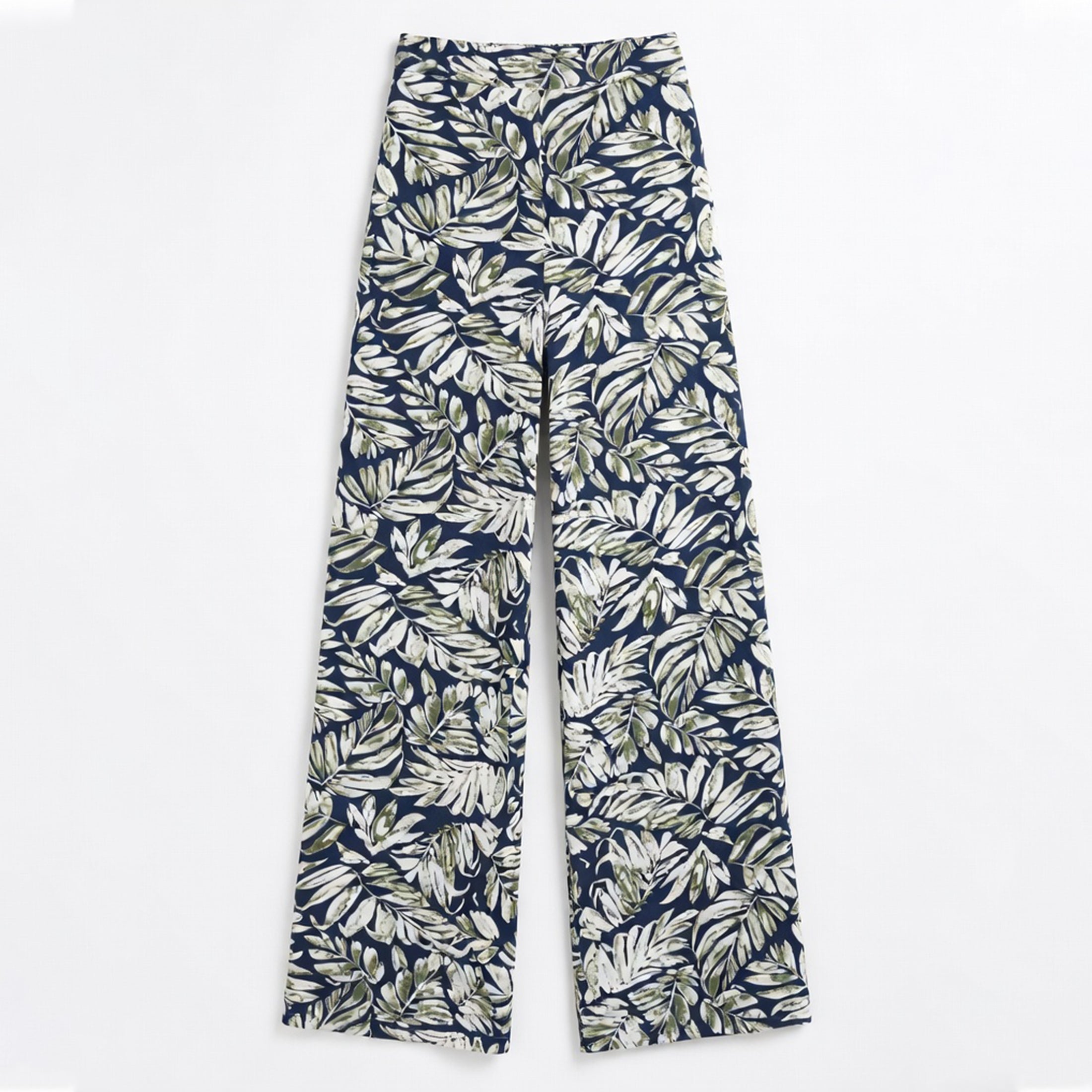 Women's Wide-Leg  Bohemian Floral Pants