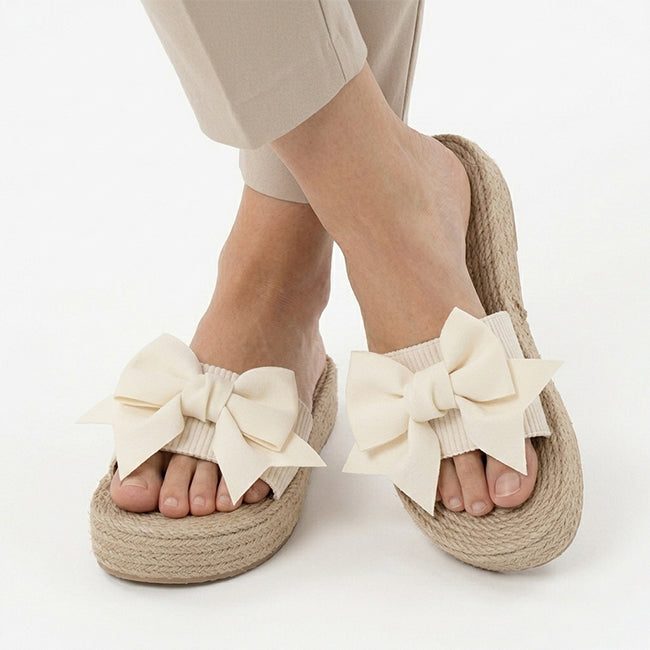 Women's  Flower Bow Sandals